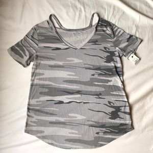 Grey Camo T shirt
